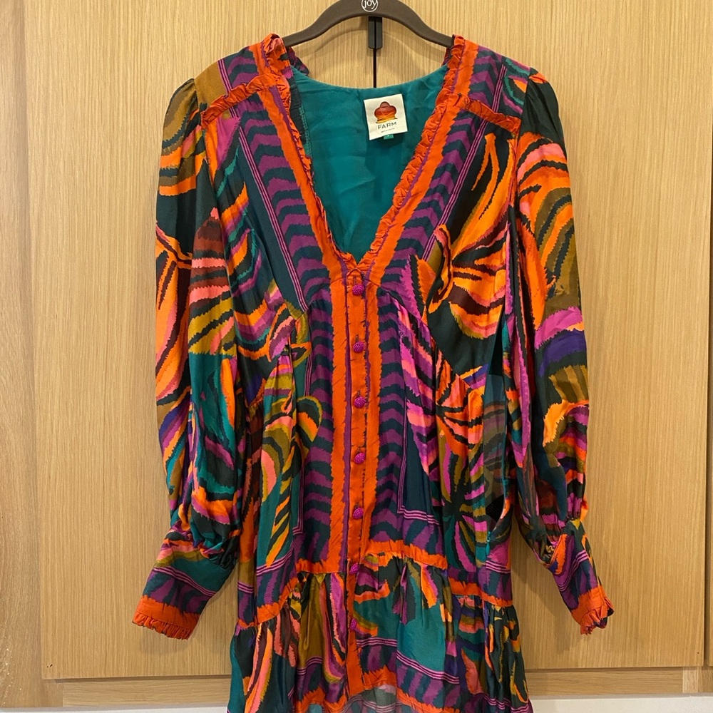 FARM Rio Multicolor Mini Dress - Picture 4 of 5